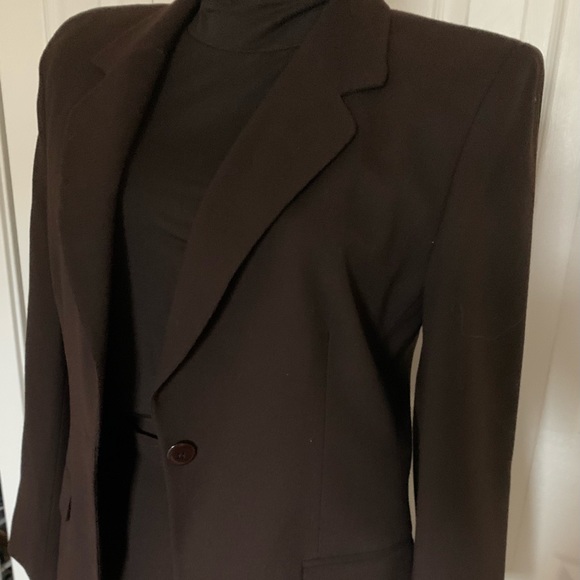 100% Wool Brown Suit - Picture 2 of 3